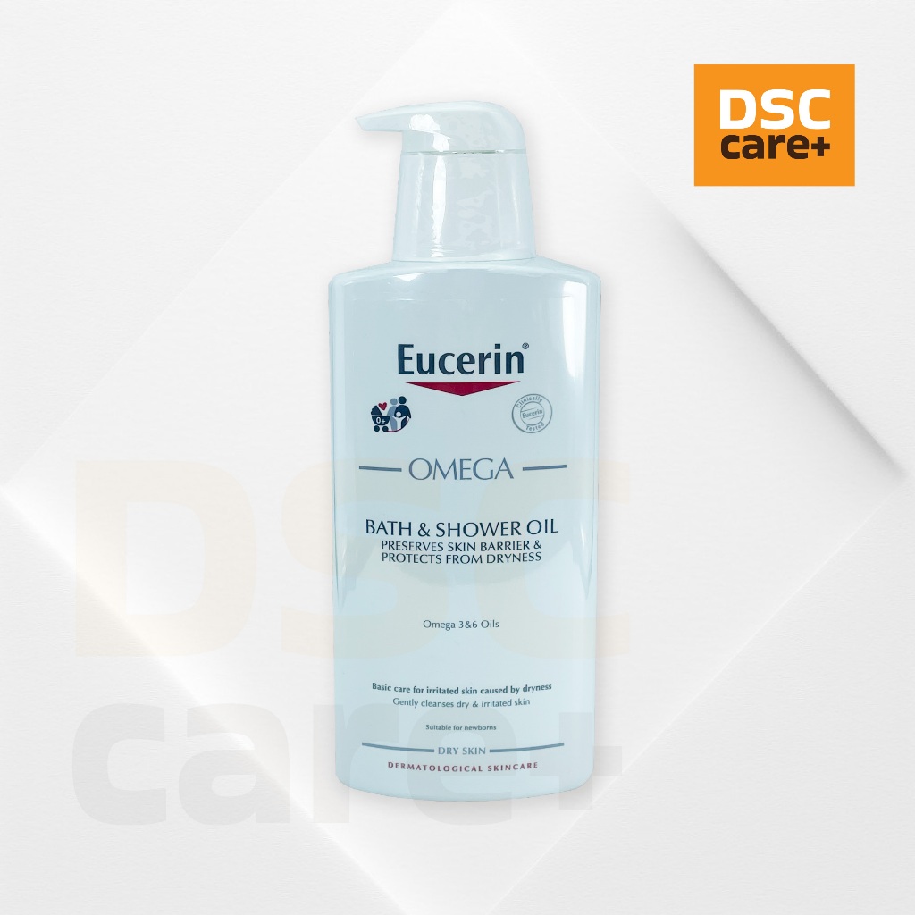 Eucerin OMEGA BATH & SHOWER OIL Omega 3&6 Oils 400 ml