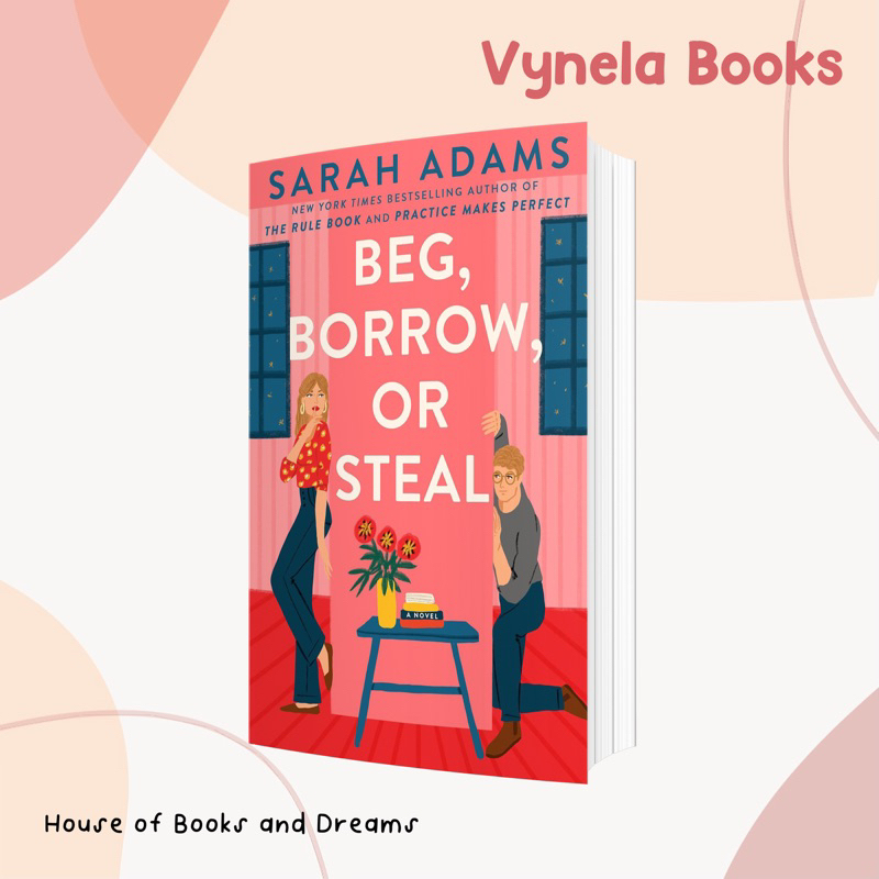 VYNELA (หนังสือภาษาอังกฤษ) BEG, BORROW, OR STEAL (WHEN IN ROME #3 / US, UK EDITION) — SARAH ADAMS