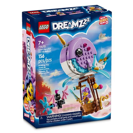 (เลโก้) LEGO Dreamzzz 71472 Izzie's Narwhal Hot-Air Balloon