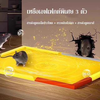 3 ชิ้น แผ่นกาวดักหนู ไม่มีพิษ ไม่มีกลิ่น ไม่แห้ง ติดทน ไม่ไหลเยิ้ม ใช้ง่าย จัดส่งจากกรุงเทพ