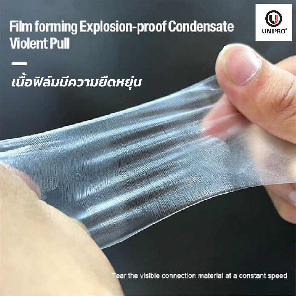 UniPro ฟิล์มไฮโดรเจล (realme GT) รุ่น realme GT7 Pro GT Neo6 Neo5 Neo3 GT6 GT5 GT3 - รูปที่ 2