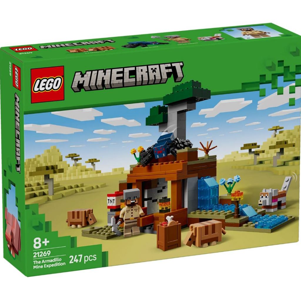 LEGO® Minecraft® The Armadillo Mine Expedition 21269