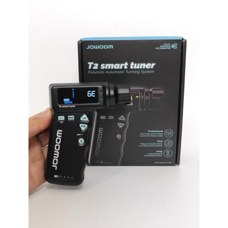 JOWOOM T2 Smart Tuner เครื่องตั้งสายอัตโนมัติสำหรับกีตาร์และอูคูเลเล่