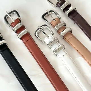 Atipashop - BREE BELT เข็มขัด สายหนัง ปั้มโลโก้ Atipa