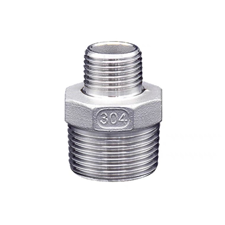 นิปเปิ้ลลด สแตนเลส 304 ขนาด 1/4''-2'' (Red Hex Nipple)