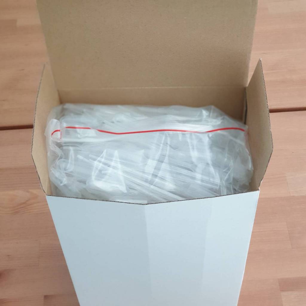 PASTEUR PIPETTE1ML,GRA,500/BOX