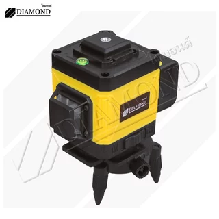 Diamond ระดับเลเซอร์ 4D เครื่องวัดระดับเลเซอร์ 12/16เส้น เลเซอร์วัดระดับ 360 องศา เลเซอร์
