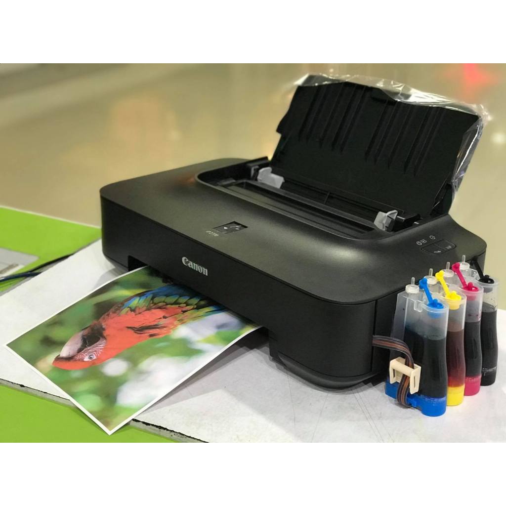 ปริ้นเตอร์ Canon ip2770 ติดแท้งหมึกเปลี่ยนหัวพิมพ์ใหม่พร้อมใช้งานพร้อมหมึก