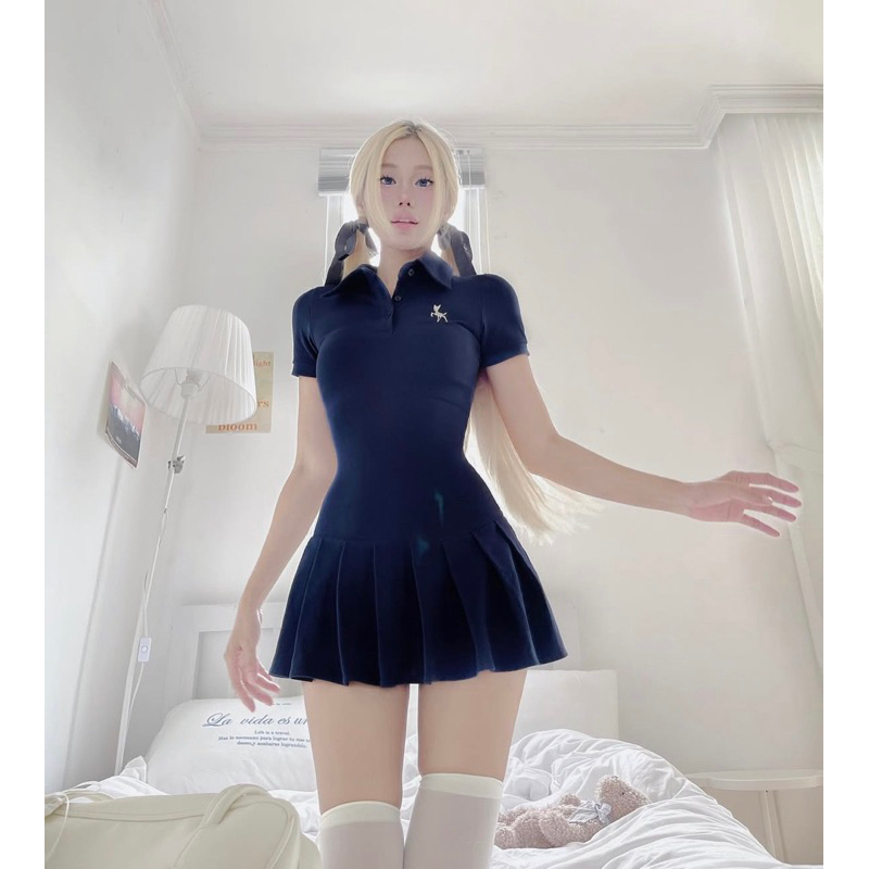 พร้อมส่ง Sophia Blue dress จาก Bandarsaya