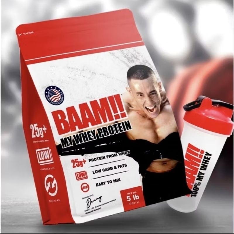 [แบ่งขาย] เวย์โปรตีน 1lb รสชานม (Milk ​Tea​) เพิ่มกล้ามเนื้อ เพิ่มน้ำหนัก 100% Real Whey Protein ออกกำลังกาย ฟิตเนส