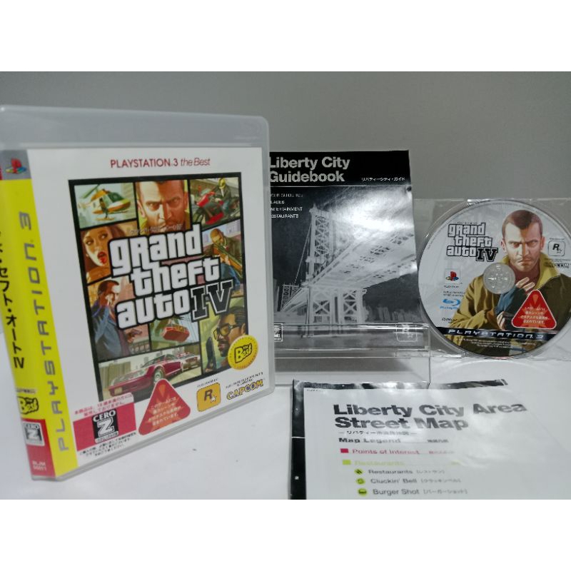 แผ่นเกมส์ Ps3 - Grand Theft Auto IV : GTA IV (Playstation 3) (ญี่ปุ่น)