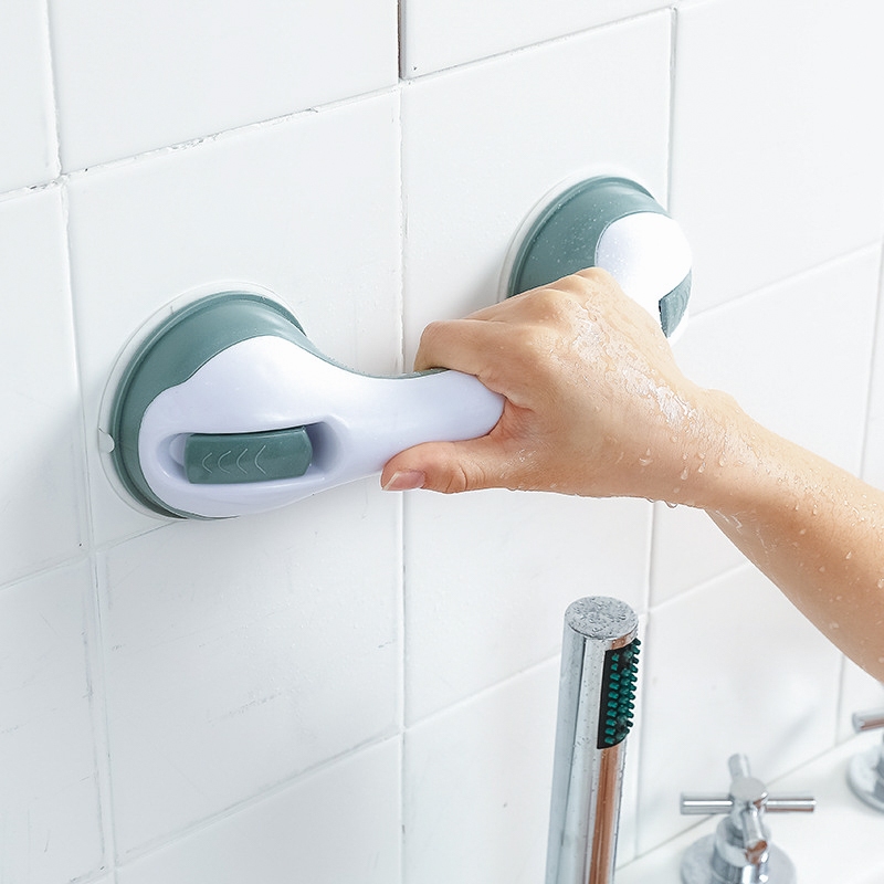 ราวจับในห้องน้ำ ปลอดภัยทุกก้าว ราวกันลื่นห้องน้ำ มือจับสูญญากาศ handrails in the bathroom