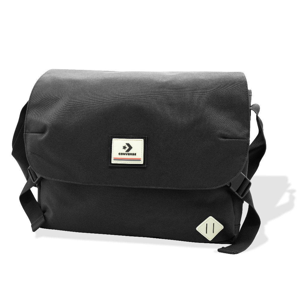 CONVERSE กระเป๋า COUPLE LINES OF CONVERSE MESSENGER BAG BLACK UNISEX 1261861AU_H4BKXX