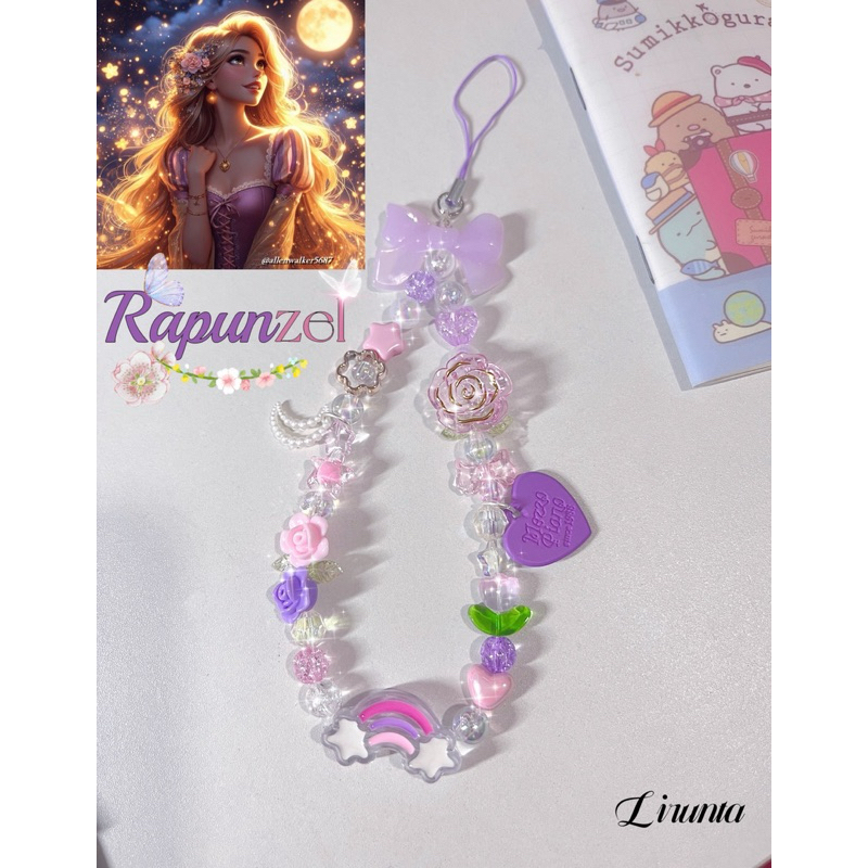 พวงกุญแจ Disney Color🎀✨👑 คล้องโทรศัพท์ กระเป๋า หนังสือ Lirunta