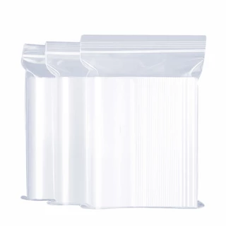 ( 1 บาท ) ถุงซิป ซิปใส ถุงซิปใส หน่วยเป็น Cm. ขนาด 3 x 3.5 cm. ถึง 100 x 80 cm. คุณภาพดี ซิปแน่น