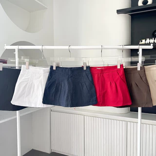 BOGiE w SKiRT 🍒กระโปรงเอวต่ำ (กป.รอบตัว) มีกางเกงด้านใน