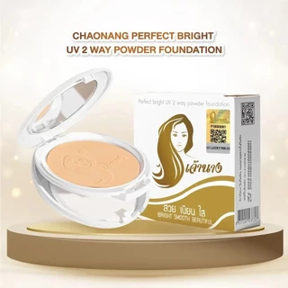 (ตลับ) Chaonang Powder Foundation SPF20/PA+++ แป้งเจ้านาง แป้งผสมรองพื้น เจ้านาง 10ก.