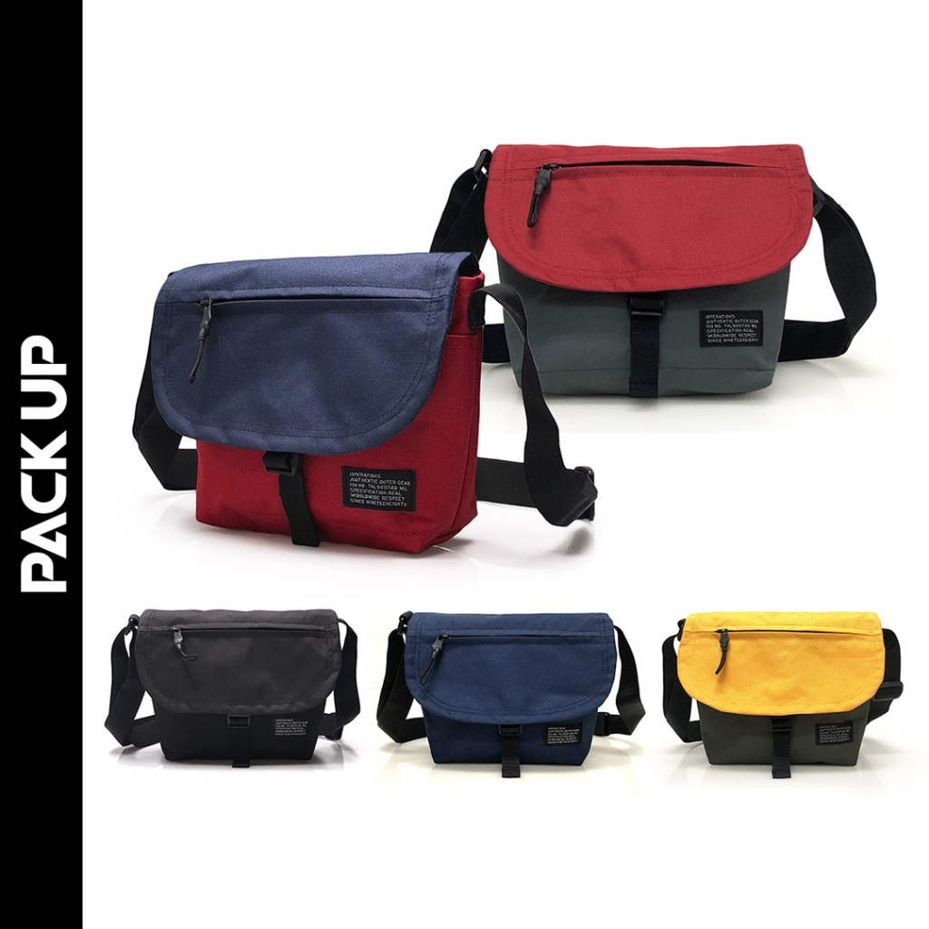 𝗣𝗔𝗖𝗞 𝗨𝗣 กระเป๋าสะพาย Operations รุ่น 6115 ใบกะทัดรัด มีให้เลือก 5 สี