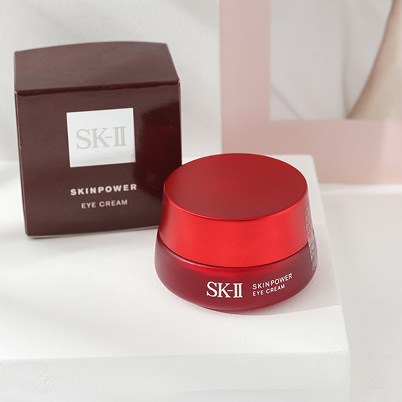SK-ll Skinpower Eye Cream 15g เพื่อดวงตาที่ดูโตและเป็นประกายมากขึ้น แลดูอ่อนวัยด้วยครีมบำรุงผิวรอบดวงตา จากเอสเค-ทู