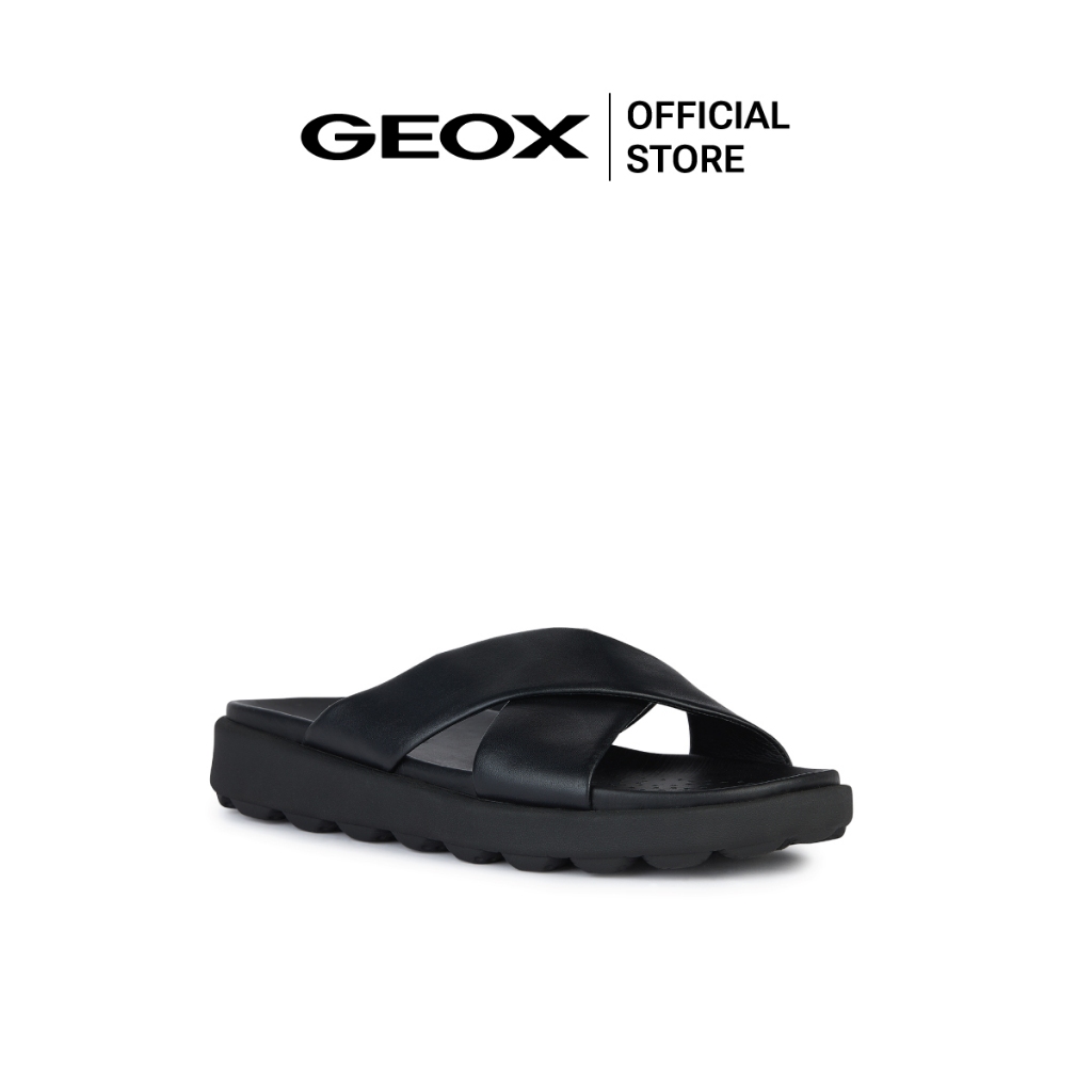 GEOX รองเท้าแตะผู้ชาย รุ่น U SPHERICA EC6 - BLACK SS25 (U45GWBC9999M_S5BKXX)