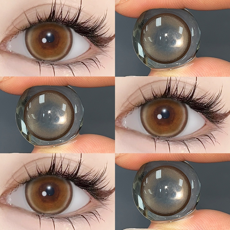 💕ซื้อครบ฿109แถม น้ำยาล้าง-360ML💕Midroo เลนส์ธรรมชาติสีน้ำตาล รุ่นธรรมชาติขายดี รุ่นแฟชั่นขายดีBrown-14.0/14.5mmรายเดือน - รูปที่ 5