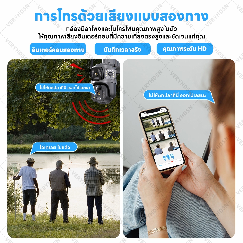 กล้องวงจรปิดไร้สาย 4G / SOLAR CCTV 8MP / หมุน360° ติดตามมือถือ / กลางแจ้งกันน้ำ / พลังงานแสงอาทิตย์