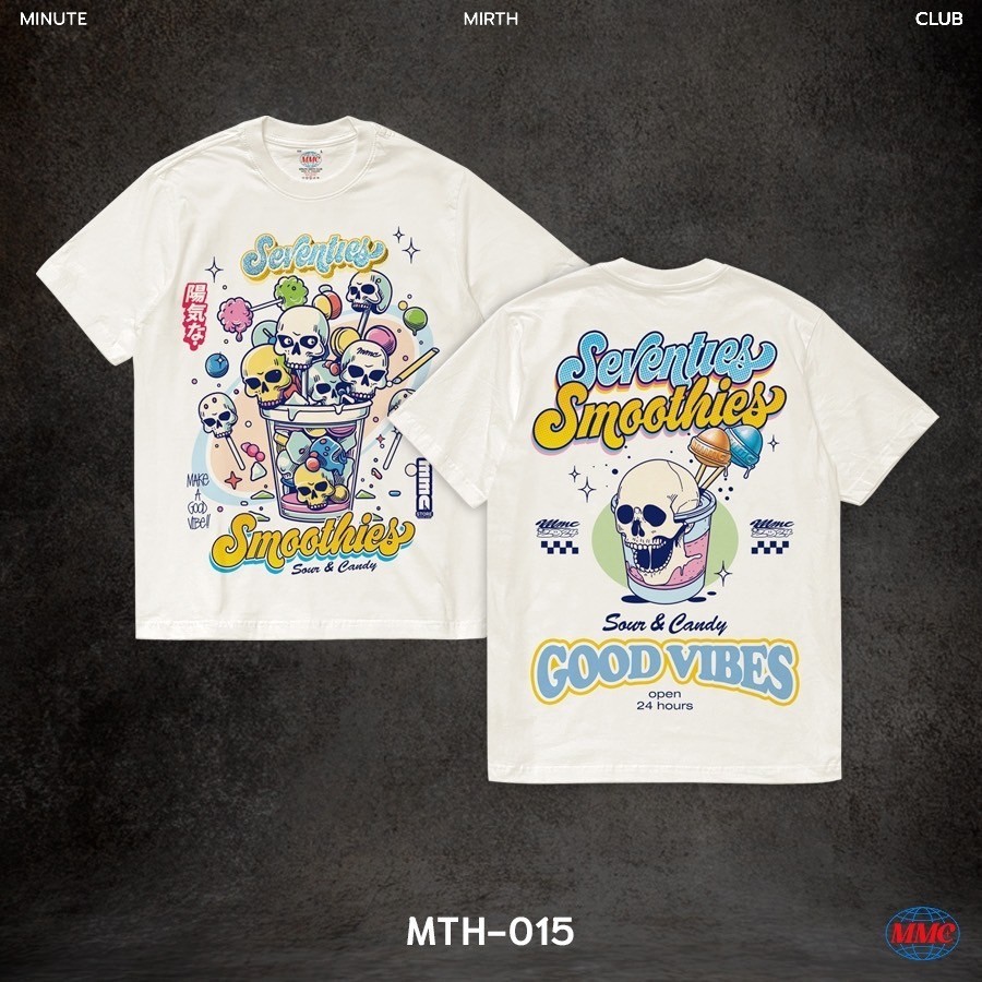 Power7 x Minute Mirth เสื้อยืดสตรีทแฟชั่น คอลเลคชั่นใหม่จากแบรนด์ Minute Mirth (MTH-015)