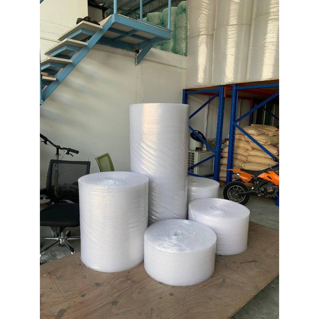 แอร์บับเบิลกันกระแทกสีใส 65*100เมตร หนา40แกรม Airbubble ส่งในระบบ เร็วค่าส่งถูก - ภาพย่อย 3