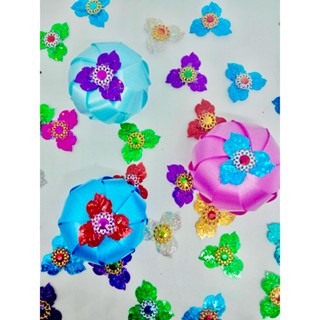 ดอก3แฉกมงคล ตกแต่งเหรียญโปรยทาน 📌พร้อมส่ง🍊🍋