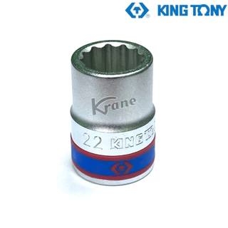 Kingtony ลูกบล็อก 3/4” ( 6หุน ) 12 เหลี่ยม แบบสั้น เบอร์ 17 - 70 มิล ( 1 อัน )