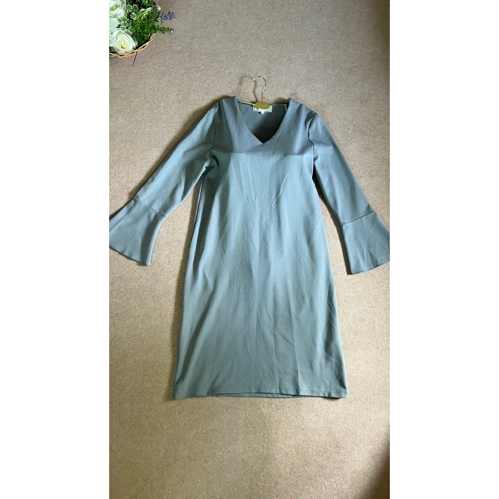 MA09 เดรสแขนยาว ป้าย.ROPE PICNIC