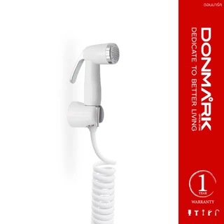DONMARK ชุดสายฉีดชำระพร้อมสายสปริงยืดหดได้ 2 เมตร สีดำและสีขาว รุ่น BM-811,BM-810
