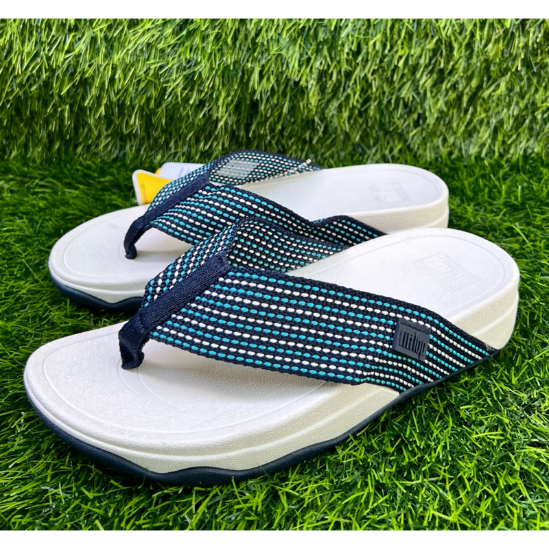 Fitflop ลายเส้น รองเท้าหูหนีบ ใส่ได้ทั้งชายและหญิง Size36-44 พื้นนุ่มใส่สบาย ทนทาน ถ่ายจากสินค้าจริง ตรงปก100%