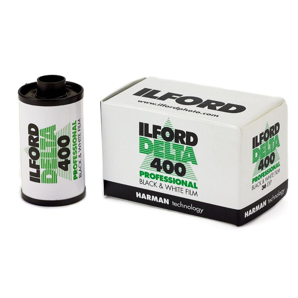 ฟิล์มขาวดำ ILFORD DELTA 400 Professional 35mm 36exp 135-36 Black and White Film ฟิล์มถ่ายรูป