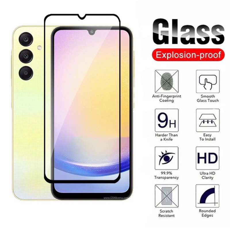 Film Full ฟิล์มกระจกนิรภัย เต็มจอกันรอยหน้าจอ Samsung A26/A36