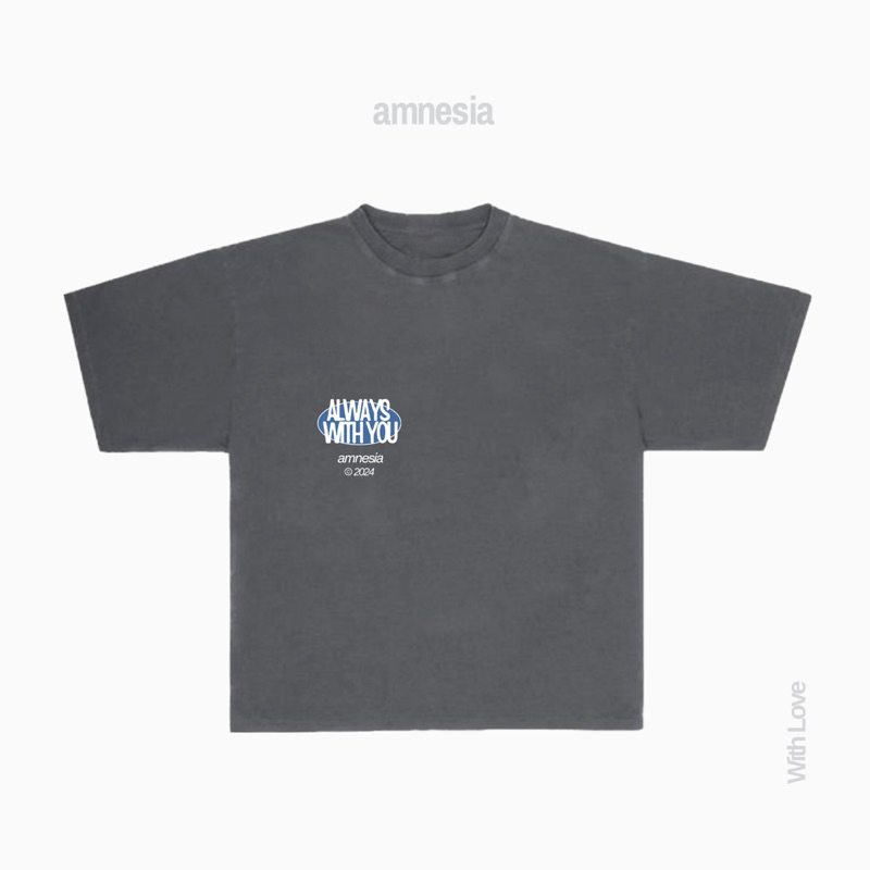 "Ams Studio" Faded Boxy T-Shirt