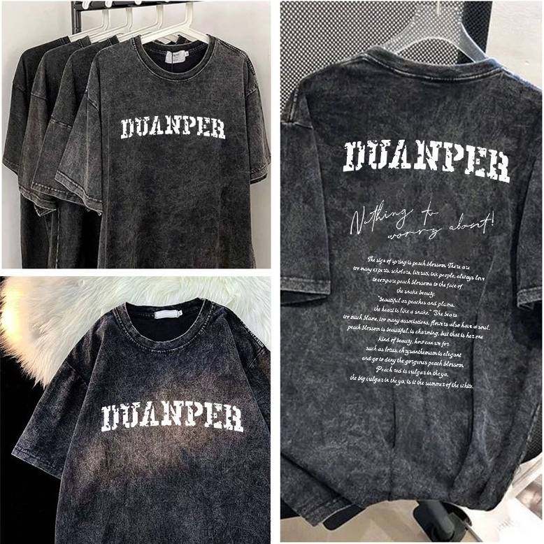 เสื้อฟอกวินเทจผู้ชาย oversize ผ้าคอตตอน100% เสื้อผ้าแฟชั่นเกาหลีไซส์ใหญ่ เสื้อยืดโอเวอร์ไซส์ชายและหญิ สกรีนลายแบบเท่ๆ