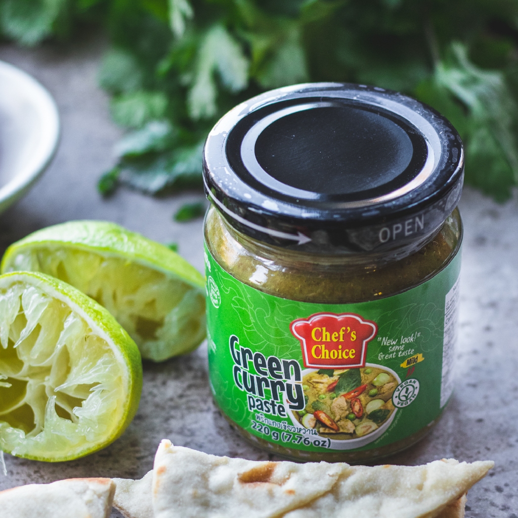Chef’s Choice – แกงเขียวหวาน สูตรวีแกน มังสวิรัติ (Green Curry Paste)