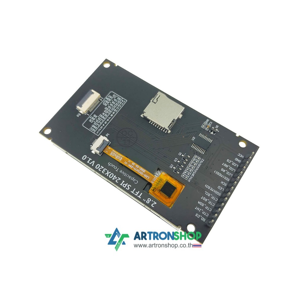 จอ TFT LCD ขนาด 2.8/3.2/3.5/4 นิ้ว ทัช Capacitive ST7796U ILI9341 4-Wire SPI - รูปที่ 3