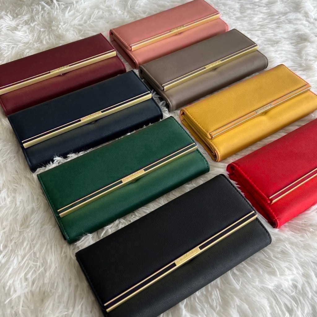 กระเป๋าสตางค์ใบยาว PERFECT FOR YOUForever Young）🔥🔥🔥กระเป๋าสตางค์ใบใหญ่ 3พับ กระเป๋าสตางค์ยาวของผู้หญิง