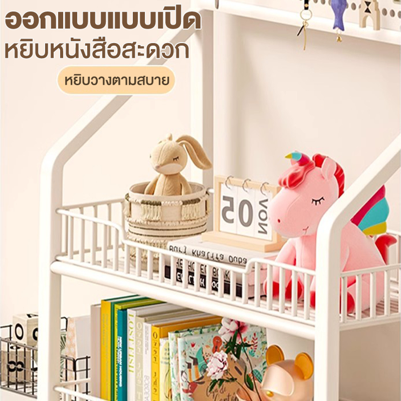 SV ขั้นวางของ ชั้นวางขนม ชั้นวางของร้านค้า ชั้นเลื่อน ชั้นขายของ ชั้นวางสินค้าอเนกประสงค์ ฟรีตะขอ 15 อัน - รูปที่ 4