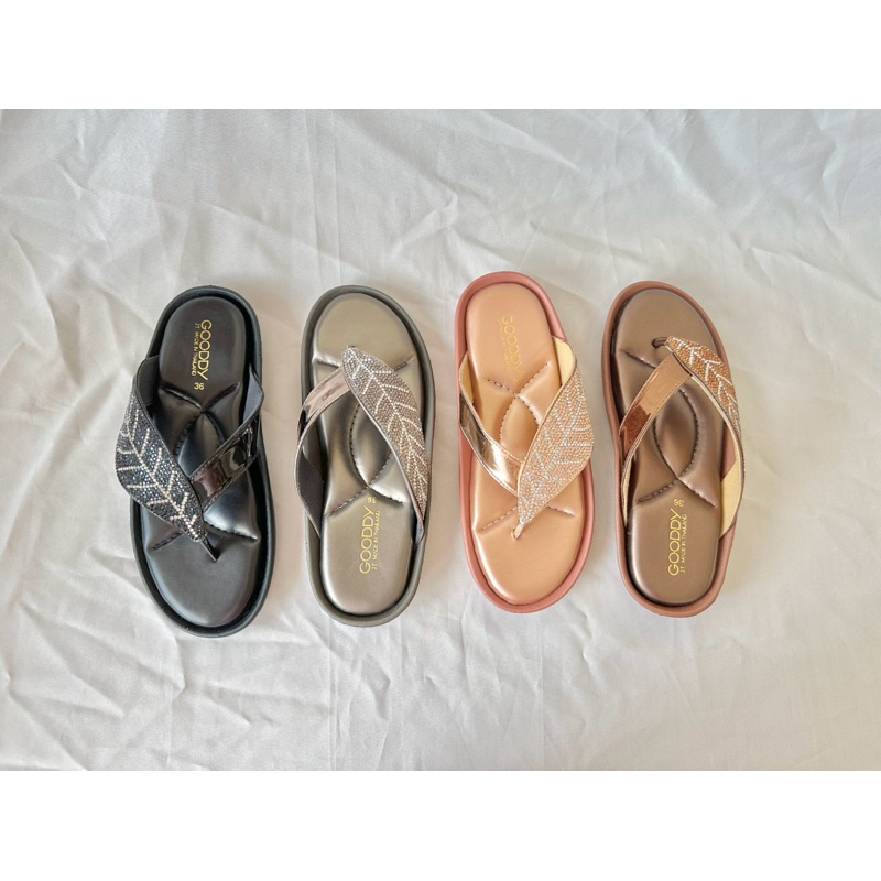 รองเท้าแตะ พื้นโซฟา เบาสบาย รองเท้าผู้หญิง พร้อมส่ง รุ่นJT4949