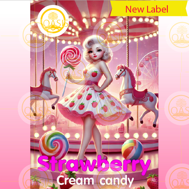 Oasis Coffee&Roaster Strawberry Cream Candy