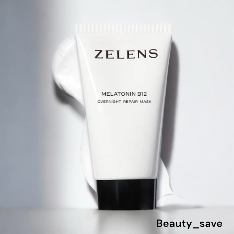 💥เหลือเพียง 2,440 บาท เก็บโค้ดหน้าร้าน💥 Zelens melatonin B12 Overnight Repair Mask 50ml