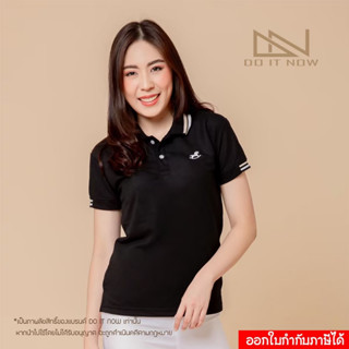 เสื้อโปโล รุ่น Rocking Horse  🔥สีดำ🔥 (หญิง)  By Doitnow  สิน…