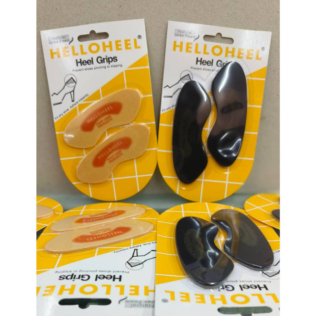(1 คู่) แผ่นกันรองเท้ากัด HelloHeel - Heel Grips 2 ขนาด กันกัด G2 , G3