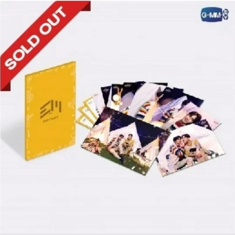 EARTHMIX POSTCARD SET | FEEL FAN FUN CAMPING CONCERT (พร้อมส่ง)