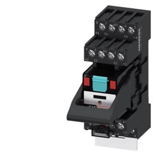 LZS:PT5A5T30 Plug-in relay complete unit 4 W, 230 V AC LED module red Standard plug-in socket screw 