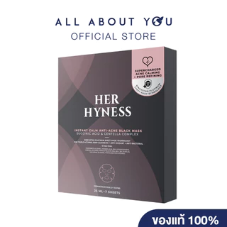 HER HYNESS INSTANT CALM ANTI-ACNE BLACK MASK (BOX) 7x25ML
