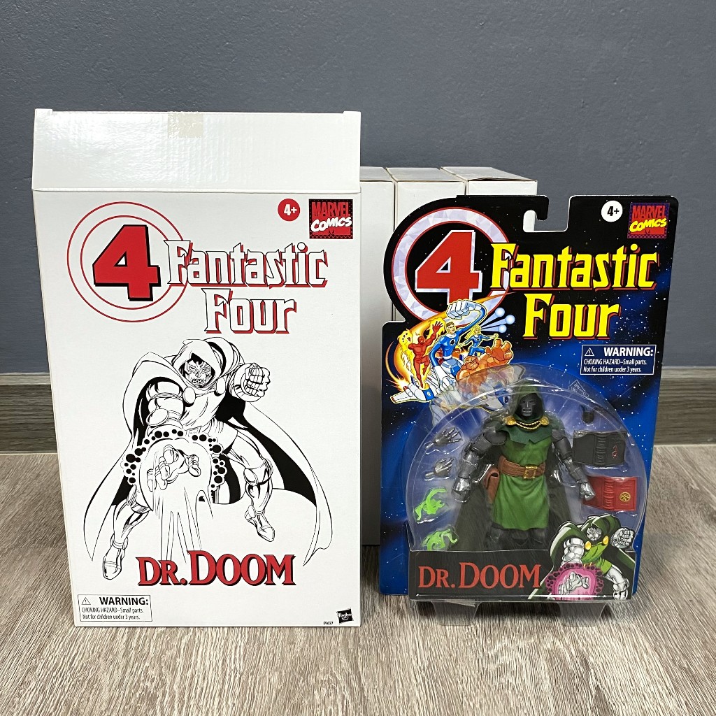 Marvel Legends Retro Card - Dr. Doom - Doctor Doom 1:12 (มีสินค้าพร้อมส่ง) มือ1-แท้ลิขสิทธิ์